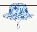 Dozer Sun Hat WAVE BREAK blue