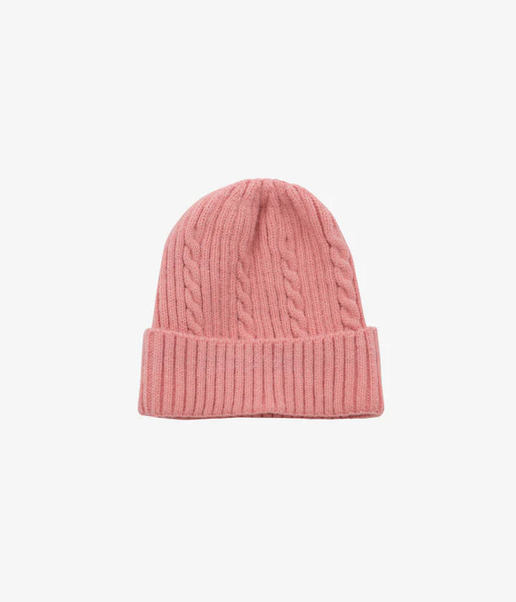 Headster Winter Hat CABLE CAR Smart Pink