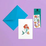 Pico Tatoo Greeting Card & Tattoo - The Mermaids