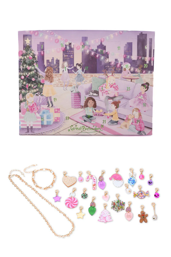 Great Pretenders 83702 Holiday Party Fun Build A Bracelet Advent Calendar *