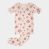 Petit Lem 2pc Pajama Set S/S Strawberry Print