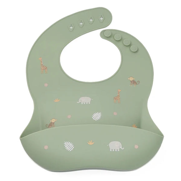 nouka Silicone Bib Safari