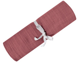 Perlimpinpin Cotton Muslin Swaddle Raspberry