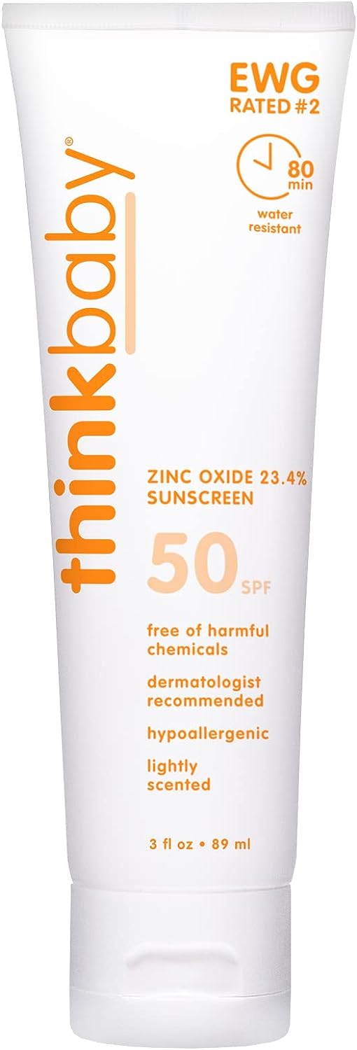 Thinkbaby Mineral Based Sunscreen Lotion SPF 50+  89mL