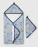 Loulou Lollipop Hooded Towel Set - Tiny Engineers
