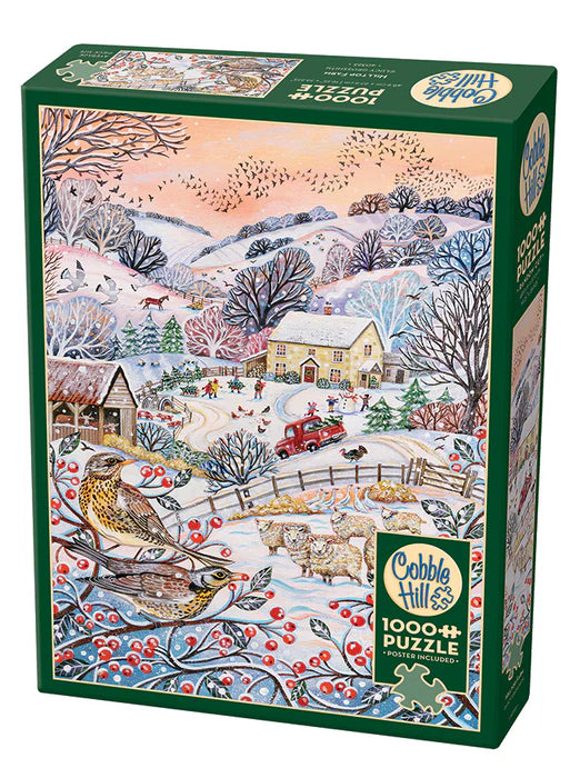 Cobble Hill 1000pc Puzzle 40355 Hilltop Farm