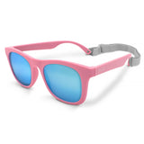 Jan & Jul Polarized Sunglasses Urban Peachy Pink w/aurora lens