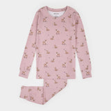 Petit Lem 2pc Pajama Set Fall Fawn on Twilight LunaKnit