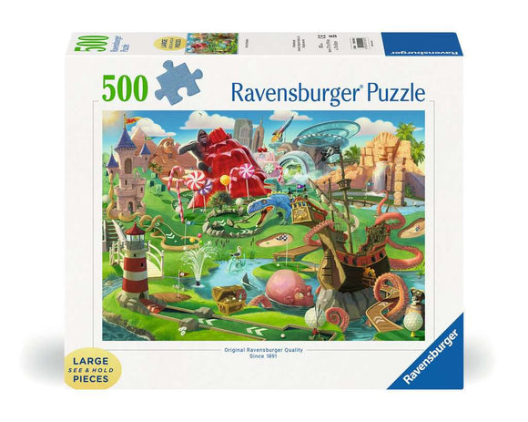 Ravensburger 500pc Large Format Puzzle 12001002 Putt Putt Paradise