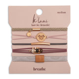 K'lani Hair Tie Bracelets - BREATHE