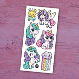 Pico Tattoos -  Rainbow Ponies 408