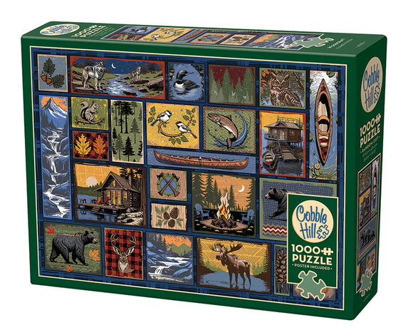 Cobble Hill 1000pc Puzzle 40352 Woodcraft