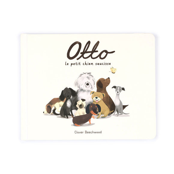 Jellycat Otto Le Petit Chien Saucisse Livre (Otto the Loyal Long Dog)