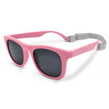 Jan & Jul Polarized Sunglasses Urban Peachy Pink w/black lens