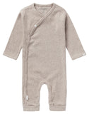 Noppies Playsuit Jersey Rib Nevis Taupe