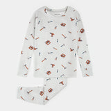 Petit Lem 2pc Pajama Set Tools Print