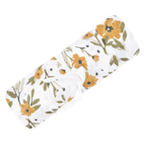 Perlimpinpin Cotton Muslin Swaddle Marigold