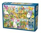 Cobble Hill 500pc Puzzle 45140 Tulip Time