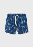 Enforce Swim Short Volley True Blue Pineapple KIDS'