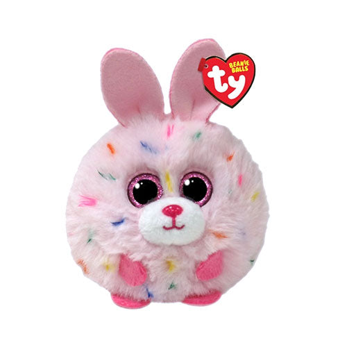 Ty Puffies STRAWBERRY the Pink Bunny