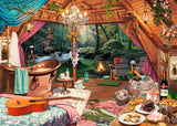 Ravensburger 500pc Large Format Puzzle 12000825 Cozy Glamping