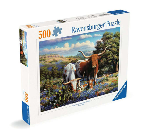 Ravensburger 500pc Puzzle 12000826 Loving Longhorns