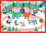 Ravensburger 24pc Floor Puzzle 12004186 Peppa Pig Christmas