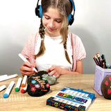 Ooly Vivid Pop! Water Based Paint Markers - Set of 8