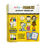 OOLY x Peanuts: Activity Travel Kit & 4 Double-Ended Markers