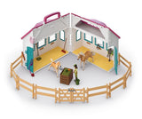 Schleich 42703 Horse Club Open Stable "Little Horseshoe"