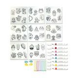 Ooly Shrink-Its: D.I.Y. Shrink Art Kit - Deluxe (73 PC)