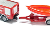 siku 1636 Mercedes-Banz Unimog Fire Engine with Boat