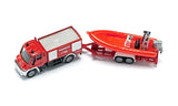siku 1636 Mercedes-Banz Unimog Fire Engine with Boat