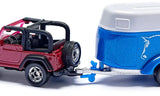 siku 1651 Jeep with Horse Trailer