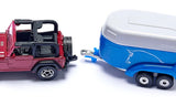 siku 1651 Jeep with Horse Trailer