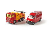 siku Breakdown Truck with Van
