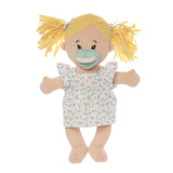 Manhattan Baby Love Stella Doll Peach with Blonde Pigtails