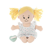 Manhattan Baby Love Stella Doll Peach with Blonde Pigtails