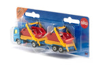 siku 1695 Truck with Skip and Trailer