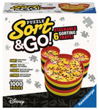 Ravensburger Disney Mickey Mouse Sort & Go! Stacking Sorting Trays