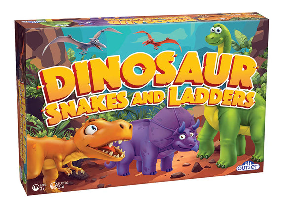 Dinosaur Snakes and Ladders Board Game 19239