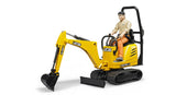 Bruder 62002 JCB Micro Excavator 8010 CTS and Man