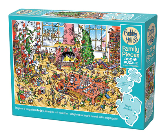 Cobble Hill 350pc Family Puzzle 47019 Elves at Work