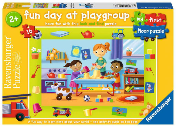 Ravensburger 16pc My First Floor Puzzle 03060 Fun Day at Playgroup