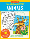 My First Color-by-Number! Animals