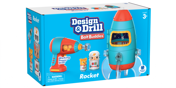 Educational Insights 4187 Design & Drill Rocket