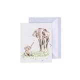 Gift Enclosure Card 'Bloom and Grow' Elephant