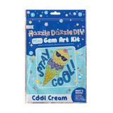 Ooly Razzle Dazzle DIY Gem Art Kit - Cool Cream