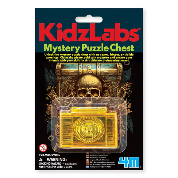 4m 3466 KidzLabs Mystery Puzzle Chest