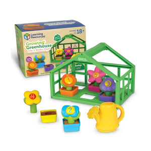 Learning Resources 3605 Growing Greenhouse Color and Number Playset